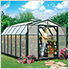 Hobby Gardener 2 Twin Wall 8' x 12' Greenhouse