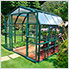 Grand Gardener 2 Twin Wall 8' x 8' Greenhouse (Clear)