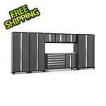 NewAge Garage Cabinets BOLD 3.0 Grey 7-Piece Project Center Set with Stainless Steel Top