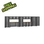 NewAge Garage Cabinets BOLD Grey 15-Piece Project Center Set with Bamboo Top