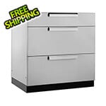 NewAge Outdoor Kitchens Stainless Steel 3-Drawer Base Cabinet