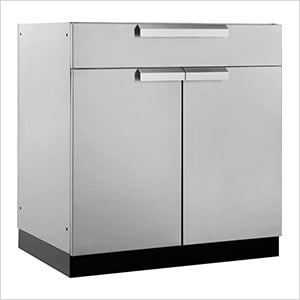 Stainless Steel Combo Bar Cabinet