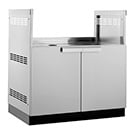 NewAge Outdoor Kitchens Stainless Steel 33-Inch Insert Grill Cabinet