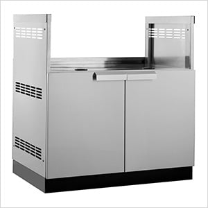 Stainless Steel 33-Inch Insert Grill Cabinet