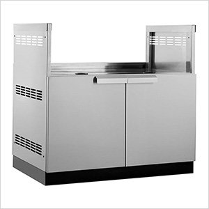 Stainless Steel 40-Inch Insert Grill Cabinet