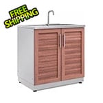 NewAge Outdoor Kitchens Grove 2-Door Sink Cabinet