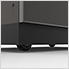 Aluminum Slate Grey 2-Door Base Cabinet