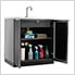 Aluminum Slate Grey 2-Door Sink Cabinet