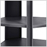 Aluminum Slate Grey 90-Degree Corner Shelf