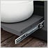 Aluminum Slate Grey 40" Insert Grill Cabinet