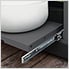 Aluminum Slate Grey 40-Inch Insert Grill Cabinet