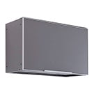 NewAge Outdoor Kitchens Aluminum Slate Grey Wall Cabinet