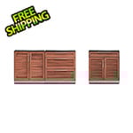 NewAge Outdoor Kitchens Grove 3-Piece Outdoor Kitchen Set (No Countertop)