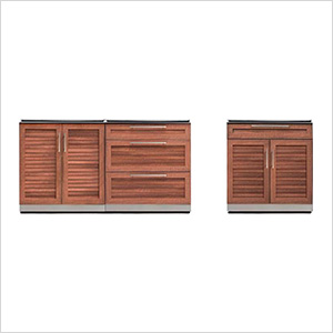 Grove 3-Piece Outdoor Kitchen Set