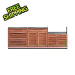 NewAge Outdoor Kitchens Grove 3-Piece Outdoor Kitchen Set