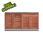 NewAge Outdoor Kitchens Grove 2-Piece Outdoor Kitchen Set (No Countertop)