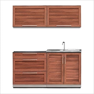 Grove 4-Piece Outdoor Kitchen Set (No Countertop)