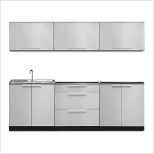 Stainless Steel 6-Piece Outdoor Kitchen Set (No Countertop)