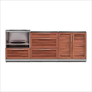 NewAge 66653 | Grove 3-Piece Outdoor Kitchen Set NewAge 66653 | Grove 3-Piece Outdoor Kitchen Set on Patio Kitchen Set id=95547