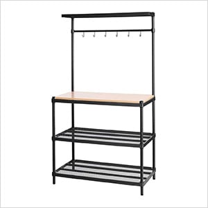 MeshWorks Utility Storage Rack (Black)