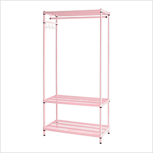 MeshWorks Clothing Rack (Pink)