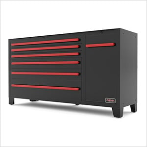 Black and Red Tool Chest