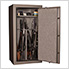 24-Gun Fire-Resistant Gun Safe with Dial Lock