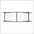 3'x6' Overhead Storage Rack 12"-21" Drop