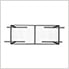 3'x6' Overhead Storage Rack 24"-45" Drop