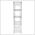 NSF 5-Tier Wire Shelving Rack - 30"W x 60"H x 14"D