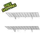 MonsterRax 48" x 18" Wall Shelves (2-Pack)