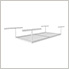 4'x8' Overhead Storage 12"-21" Drop Combo (Includes 2 Racks and 18 Hooks)