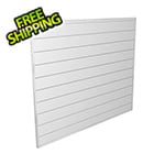 Proslat 4' x 4' PVC Wall Panels and Trims (White)