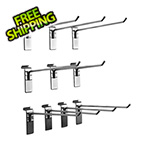 Proslat 8-Inch Chrome Hook (10-Pack)