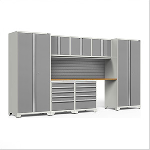 PRO Series Platinum 8-Piece Set with Bamboo Top and Slatwall