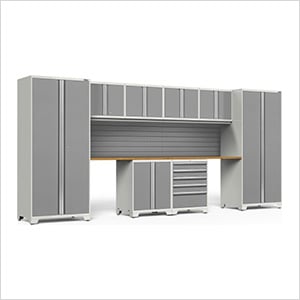 PRO Series Platinum 10-Piece Set with Bamboo Top and Slatwall