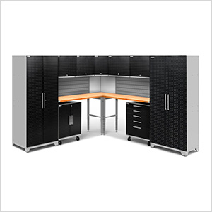 Newage Products 59538 Black Diamond Plate Garage Cabinet Set Newage Products 59538 Black Diamond