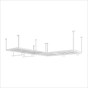 VersaRac 4' x 8' Two Adjustable Ceiling Rack with 6 Piece Accessory Kit