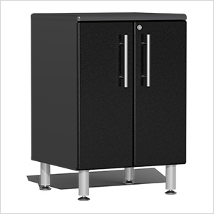 2-Door Garage Cabinet in Midnight Black Metallic