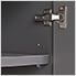 2-Door Garage Wall Cabinet in Midnight Black Metallic