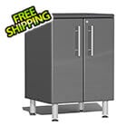 Ulti-MATE Garage Cabinets 2-Door Garage Cabinet in Graphite Grey Metallic