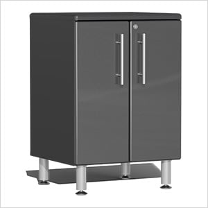 2-Door Garage Cabinet in Graphite Grey Metallic