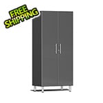 Ulti-MATE Garage Cabinets 2-Door Tall Garage Cabinet in Graphite Grey Metallic