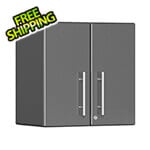 Ulti-MATE Garage Cabinets 2-Door Garage Wall Cabinet in Graphite Grey Metallic