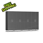 Ulti-MATE Garage Cabinets 4-Piece Tall Garage Cabinet Kit in Graphite Grey Metallic