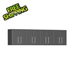 Ulti-MATE Garage Cabinets 4-Piece Garage Wall Cabinet Kit in Graphite Grey Metallic