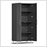 7-Piece Cabinet Kit with Bamboo Worktop in Graphite Grey Metallic