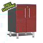 Ulti-MATE Garage Cabinets 2-Door Garage Cabinet in Ruby Red Metallic