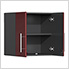 2-Door Garage Wall Cabinet in Ruby Red Metallic