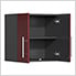 4-Piece Garage Wall Cabinet Kit in Ruby Red Metallic